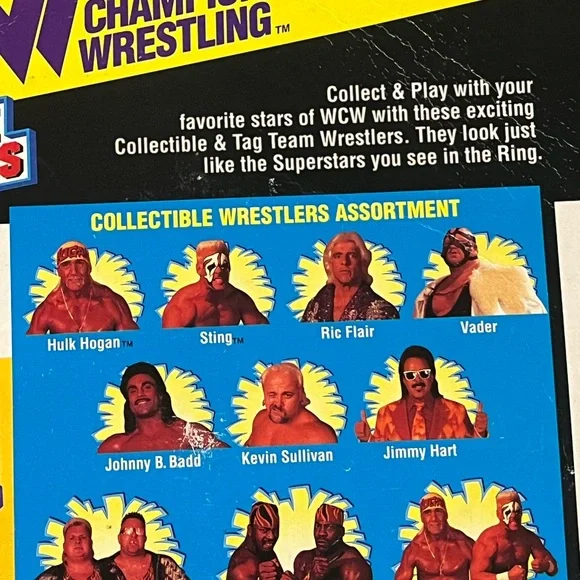 *WCW Vintage OSFTM Series 2 1994 Big Van Vader Figure RARE VHTF - Picture 12 of 15